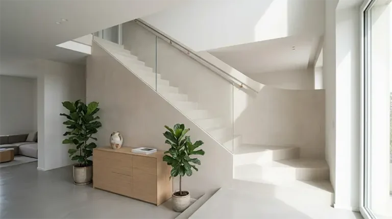 Scale Interne in Resina: Continuità Architettonica per Abitazioni di Prestigio