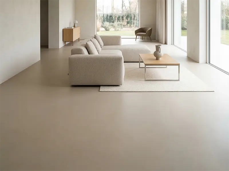 Pavimenti in resina autolivellante per zona giorno a Torino